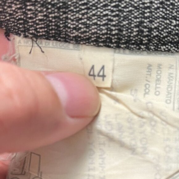 VIKTOR & ROLF COLLECTION METALLIC PENCIL SKIRT 44 - Picture 6 of 6